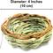 Show in main carousel: SunGrow Canary & Finch Nesting Material in Bird Cage Handmade Grass Basket, 4-in diameter slide 6 of 7