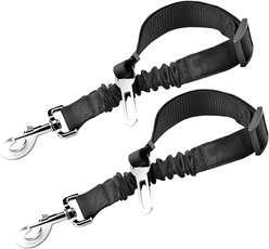SunGrow Cat & Dog Car Leash Elastic Seat Belt & Restraint for Safety Pet Travel, 2 count slide 2 of 6