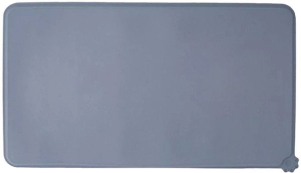 Show full view: SunGrow Cat & Dog Food Mat for Treats & Water Bowls, Waterproof & Non-Slip Silicone Pet Feeding Pad slide 2 of 7