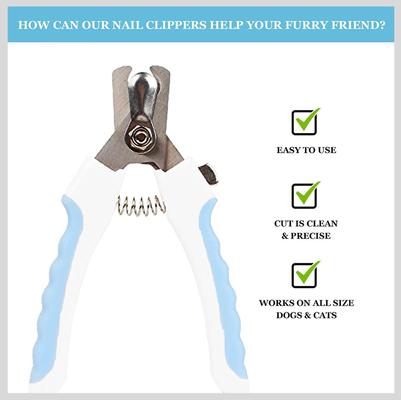 Show full view: SunGrow Dog Nail Trimmers & File Set, Clippers for Claw Care & Small Pet Grooming slide 4 of 7