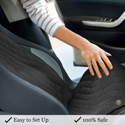 Show full view: SunGrow Cat & Dog Waterproof Front Seat Cover & Scratch Protector, Pet Travel Car Accessories  slide 5 of 7