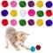 Show in main carousel: SunGrow Cat Pom Pom Balls for Indoor, Interactive Fetch & Play Toy for Arts & Crafts, 20 count slide 1 of 8