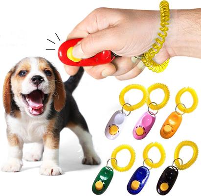 Show full view: SunGrow Clickers with Wrist Band Dog & Cat Potty & Treat Training Tool, 7 count slide 2 of 8