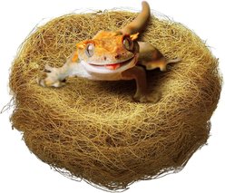 SunGrow Coconut Fiber Substrate for Gecko & Hermit Crab, Snake Bedding for Reptile Terrarium
