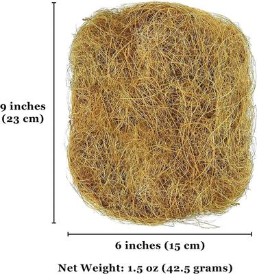 Show full view: SunGrow Coconut Fiber Substrate for Gecko & Hermit Crab, Snake Bedding for Reptile Terrarium slide 5 of 6