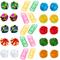 Show in main carousel: SunGrow Colorful Bouncy Springs, Pom Pom Balls & Interactive Sprinkle Cat Toys, 30 count slide 1 of 9
