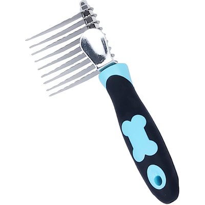 SunGrow SunGrow Dog, Cat & Small Pet Grooming & Dematting Comb Undercoat Rake Brush