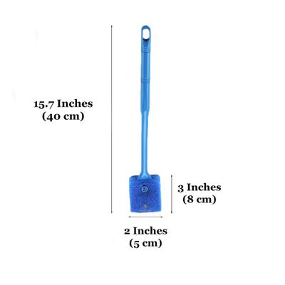 Show full view: SunGrow Double Sided Sponge Glass Aquarium Algae Scraper, 15-in slide 6 of 6