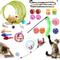 Show in main carousel: SunGrow Enrichment Toys for Cat & Ferret, Variety Pack with Crinkle, Mice & Bell Balls, Scratcher, Tunnel & Teaser Wand, 30 Count slide 2 of 6