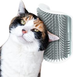SunGrow Face Scratchers & Massage Comb with Catnip Dog & Cat Self Groomer Rubbing Corner Brush slide 2 of 7