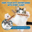 Show in main carousel: SunGrow Fishing Pole Teaser Wand Cat Toy with 3 Feather Teasers slide 4 of 8