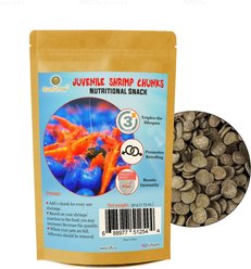 SunGrow Growth Supplement for Freshwater Aquarium Bottom Feeders & Cherry Shrimp Food, 1.75-oz bag