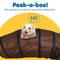 Show in main carousel: SunGrow Hide & Seek Collapsible Entertainment Cat & Ferret Play Tube & Pop Up Tunnel, Brown, 48-in slide 4 of 7