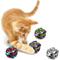 Show in main carousel: SunGrow Interactive Colorful Indoor Cat & Ferret Mylar Crinkle Balls & Chase Toy, 2-in, 24 count slide 2 of 8
