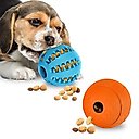 SunGrow Interactive Exercise Puzzle Ball Treat Dispensing Teething Dog & Cat Toys, 2 count