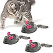 Show in main carousel: SunGrow Interactive Ferret & Cat Squeaky Mouse Plush & Kicker Toy for Indoor Fetch Play, 3 count slide 1 of 7