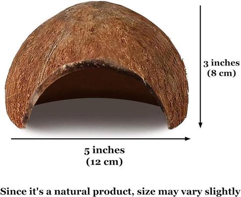 Show full view: SunGrow Leopard Gecko & Ball Python Natural Hiding & Reptile Climbing Cave Basking & Tank Accessories, 3x5-in slide 4 of 5