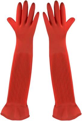 Show full view: SunGrow Long Rubber Betta Aquarium Gloves Fish Tank Maintenance Accessories, 22-in, 1 pair slide 2 of 7