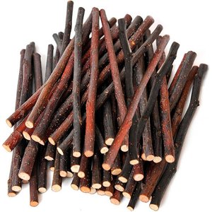 SunGrow Natural Apple Snack Sticks Small-Pet Dental Chew Treats, 40 count