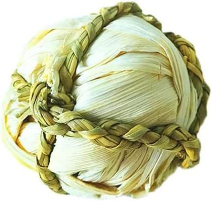 Show full view: SunGrow Natural Corn Leaf Treat Ball Rabbit Interactive Chew Toys for Teeth & Boredom, 2.75-in, 6 count slide 2 of 5