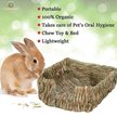Show in main carousel: SunGrow Natural Portable Grass Rabbit Bed slide 3 of 7