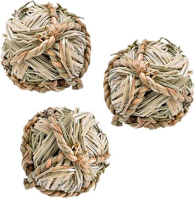 Show full view: SunGrow Natural Teeth Grinding Small Pet Chew Treat Ball, 3 count slide 2 of 7