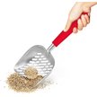 Show in main carousel: SunGrow Durable Metal Cat Litter Scoop for Litter Box Cleaning, Red slide 2 of 8