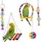 Show in main carousel: SunGrow Parakeet & Budgie Swing Toy & Hammock Set slide 1 of 7