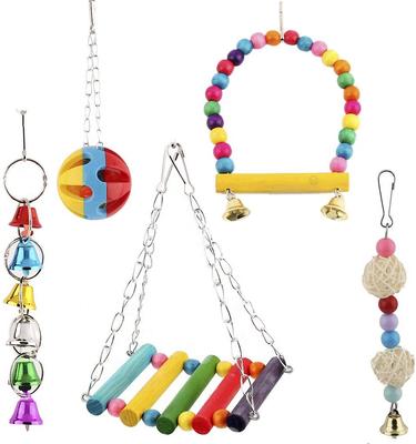 Show full view: SunGrow Parakeet & Budgie Swing Toy & Hammock Set slide 2 of 7