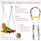 Show in main carousel: SunGrow Parakeet & Budgie Swing Toy & Hammock Set slide 3 of 7