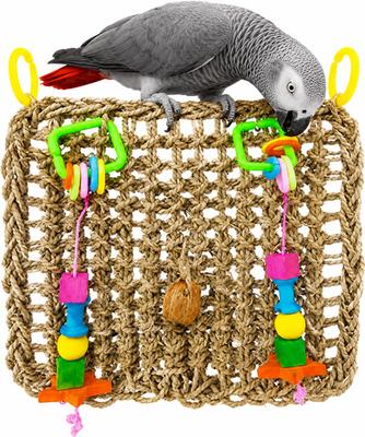 【bird bird】sugriスグリ/ハナカゴ/チョウチョかご SUNGROW Parrot Climbing & Cage Hammock Swing Foraging Net