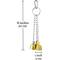 Show in main carousel: SunGrow Parrot Hanging Ring Bell Bird Toys Cage Accesories, 3 count, 7.9-inch slide 6 of 7