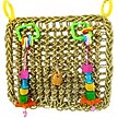 Show in main carousel: SunGrow Parrot Climbing & Cage Hammock Swing Foraging Net & Activity Play Bird & Small-Pet Chew Mat slide 2 of 7