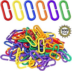 SunGrow Plastic Links Math Manipulative Learning Bird & Small Animal Toy