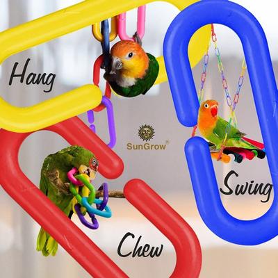 Show full view: SunGrow Plastic Links Math Manipulative Learning Bird & Small Animal Toy slide 3 of 6