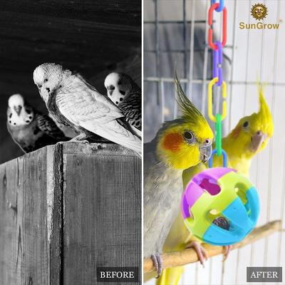 Show full view: SunGrow Plastic Links Math Manipulative Learning Bird & Small Animal Toy slide 4 of 6