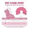 Show in main carousel: SunGrow Post-Surgery Soft Cone Dog & Cat Recovery Collar, Pink, Medium slide 8 of 10