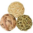 Show in main carousel: SunGrow Rabbit Assorted Chew Ball Treats Cat & Guinea Pig Teeth Cleaning & Grinder, 3 Count slide 1 of 7