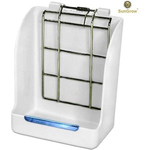 SunGrow Rabbit, Bunny & Guinea Pig Hay Feeder Rack Food Dispenser