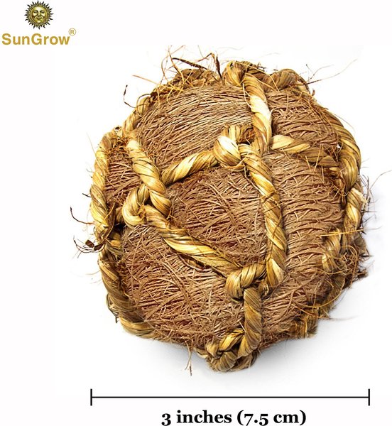 Show full view: SunGrow Rabbit & Ferret Dental Floss Chew Toy Small Animal Tooth Cleaning Treat, 1 count slide 5 of 6