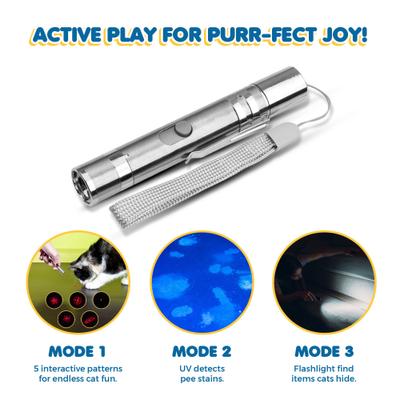 Show full view: SunGrow Rechargeable Laser Pointer Cat & Dog Interactive Exercise Toy slide 6 of 8