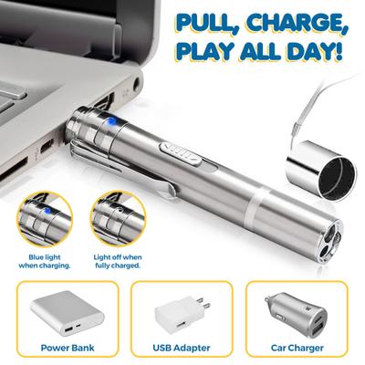 Show full view: SunGrow Rechargeable Laser Pointer Cat & Dog Interactive Exercise Toy slide 5 of 8