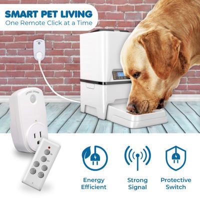 Show full view: SunGrow Remote Control Outlet Plug for Aquarium Lights, Dog & Cat Heating Pad, Fan & Food Dispenser slide 2 of 6
