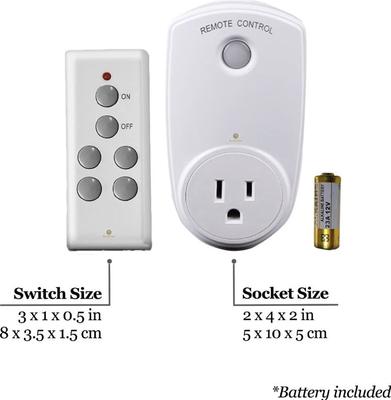 Show full view: SunGrow Remote Control Outlet Plug for Aquarium Lights, Dog & Cat Heating Pad, Fan & Food Dispenser slide 6 of 6