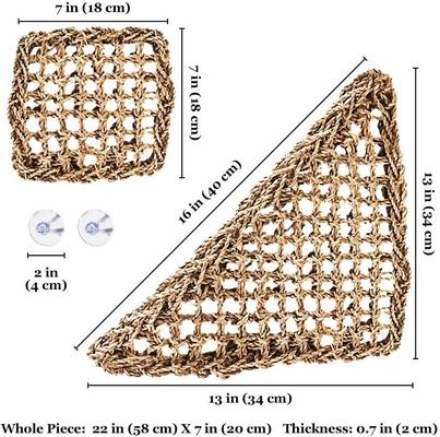 Show full view: SunGrow Reptile Bearded Dragon & Lizard Climbing & Basking Lounger Hammock, Large slide 3 of 4