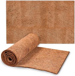 SunGrow Reptile Carpet Mat for Gecko & Hermit Crab, Coconut Fiber Substrate Bedding Terrarium Liner