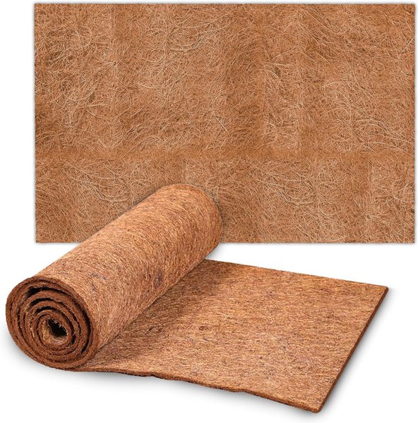 SUNGROW Reptile Carpet Mat for Gecko Hermit Crab, Coconut Fiber