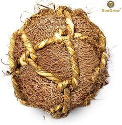 SunGrow Small-Pet Guinea Pig & Chinchilla Coconut Fiber Activity Chew Play Ball Fun Treat & Cage Entertainment slide 2 of 6