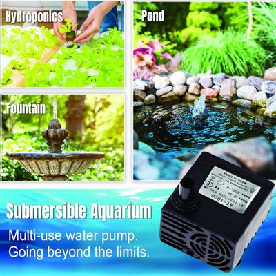 Show full view: SunGrow Submersible Aquarium Powerhead for Fish Tank, Pond & Cat Water Fountain Pump Replacement, Small, 53 GPH slide 6 of 9