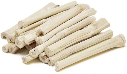 SunGrow Sweet Bamboo Chew Sticks Small-Pet Dental Treats & Snacks, 3.5-oz bag